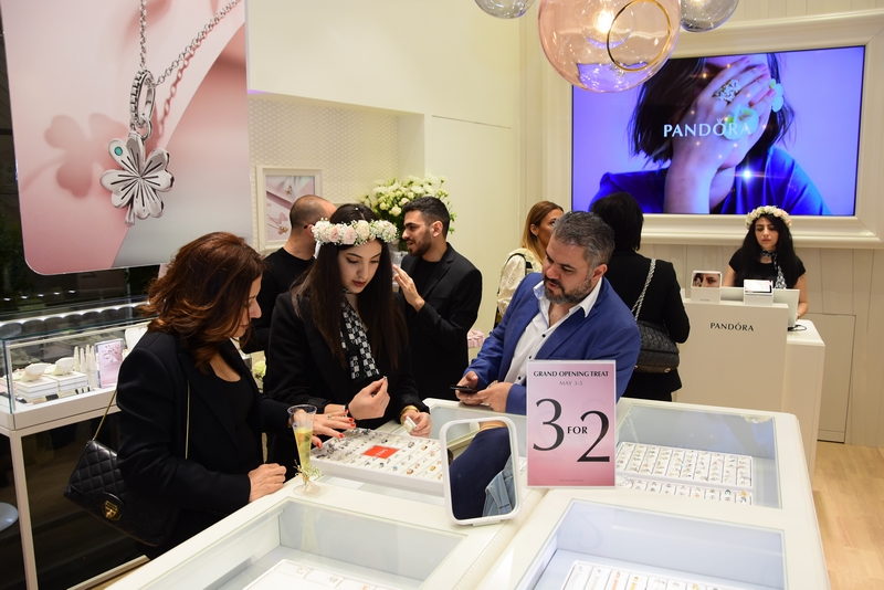 Opening of Pandora Store at Beirut Souks